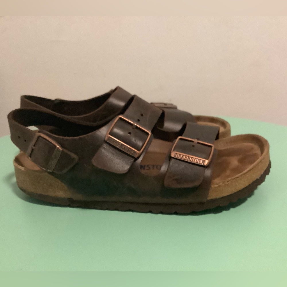 Birkenstock Milano Habana Sandals - Picture 5 of 8